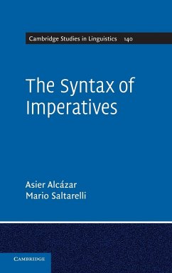 The Syntax of Imperatives - Alcazar, Asier; Saltarelli, Mario; Alc Zar, Asier