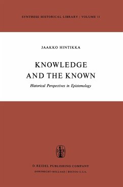 Knowledge and the Known - Hintikka, Jaakko
