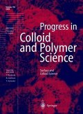 Surface and Colloid Science