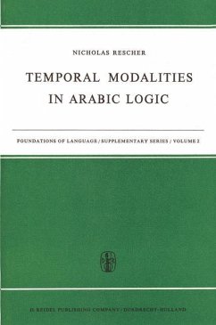 Temporal Modalities in Arabic Logic - Rescher, N.