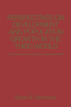 Perspectives on Development and Population Growth in the Third World - Simmons, O. G.