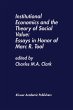 Institutional Economics and the Theory... - Bild 1