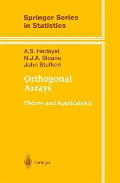 Orthogonal Arrays - Hedayat, A.S.;Sloane, N.J.A.;Stufken, John