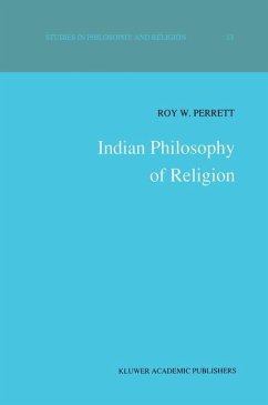 Indian Philosophy of Religion