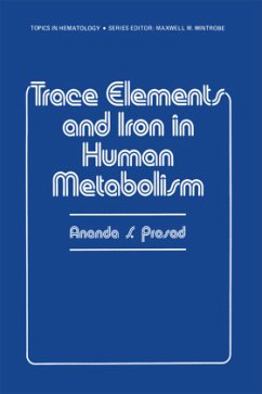 Trace Elements and Iron in Human Metabolism - Prasad, Ananda