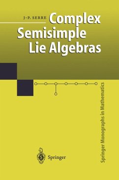 Complex Semisimple Lie Algebras - Serre, Jean-Pierre