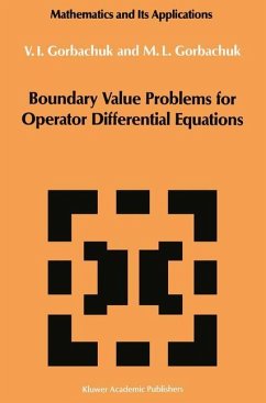 Boundary Value Problems for Operator Differential Equations - Gorbachuk, Myroslav L.