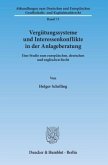 Vergütungssysteme und Interessenkonflikte in der Anlageberatung.