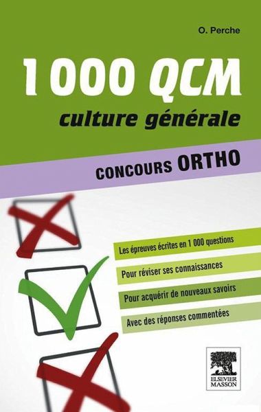 1000 QCM Culture générale Concours Ortho (eBook, ePUB) 1000 QCM Culture générale Concours Ortho (eBook, ePUB)