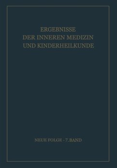 Cover Ergebnisse der Inneren Medizin und Kinderheilkunde