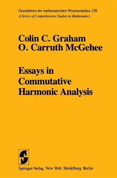 Essays in Commutative Harmonic Analysis - Graham, C. C.;McGehee, O. C.