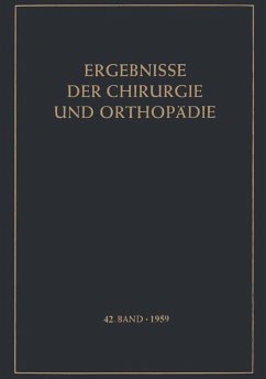 Cover Ergebnisse der Chirurgie und Orthopädie