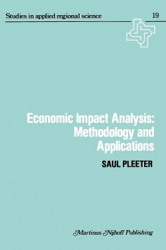 Economic Impact Analysis: Methodology and Applications