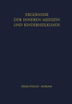Cover Ergebnisse der Inneren Medizin und Kinderheilkunde