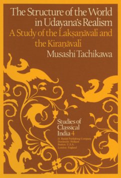 The Structure of the World in Udayana¿s Realism - Tachikawa, M.