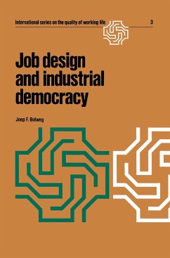 Job design and industrial democracy - Bolweg, Joep F.