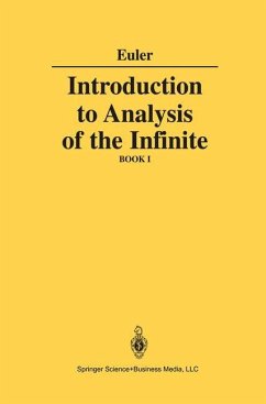 Introduction to Analysis of the Infinite - Euler, Leonhard