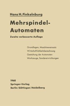 Mehrspindel-Automaten - Finkelnburg, Hans H.