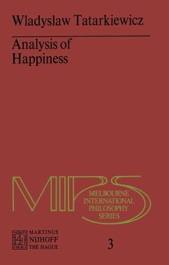 Analysis of Happiness - Tatarkiewicz, W.
