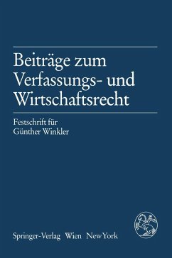 Cover Beiträge zum Verfassungs- und Wirtschaftsrecht