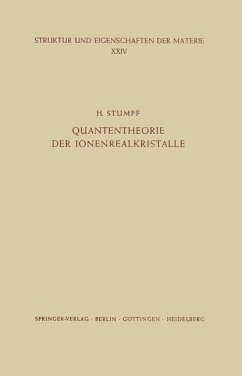 Quantentheorie der Ionenrealkristalle - Stumpf, H.