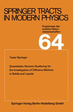 Quasielastic Neutron Scattering for the Investigation of Diffusive Motions in Solids and Liquids - Springer, Tasso