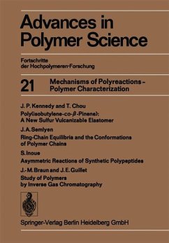 Mechanisms of Polyreactions ¿ Polymer Characterization - Abe, Akihiro;Albertsson, Ann-Christine;Dusek, Karel