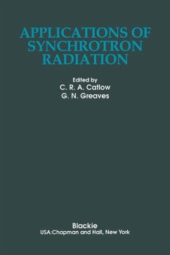 Applications of Synchrotron Radiation - Catlow, Richard;Greaves, G. N.