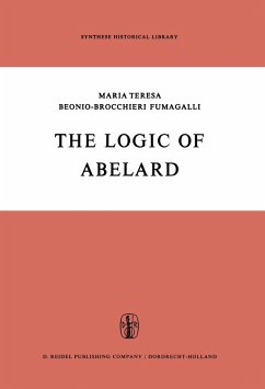 The Logic of Abelard - Beonio-Brocchieri Fumagalli, M. T.
