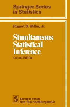 Simultaneous Statistical Inference - Miller, Rupert G.