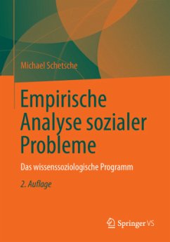 Empirische Analyse sozialer Probleme - Schetsche, Michael