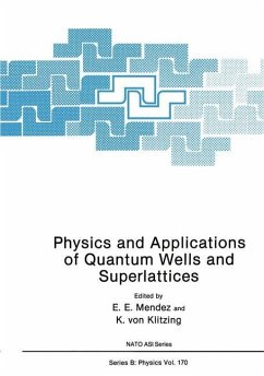 Physics and Applications of Quantum Wells and Superlattices - Mendez, E. E.;Klitzing, K. von
