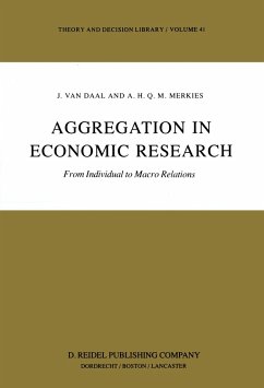 Aggregation in Economic Research - Daal, J. van;Merkies, A. H.