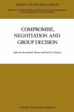 Compromise, Negotiation and Group Decision