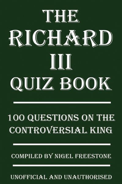Richard III Quiz Book (eBook, ePUB)