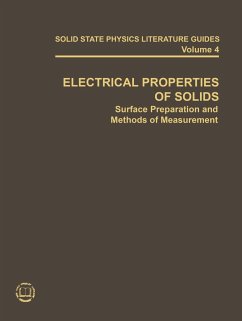 Electrical Properties of Solids - Connolly, T. F.