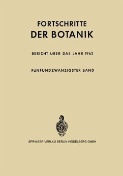 Bericht über das Jahr 1962 - Gäumann, Ernst; Bünning, Erwin
