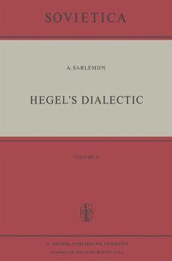 Hegel¿s Dialectic - Sarlemijn, A.