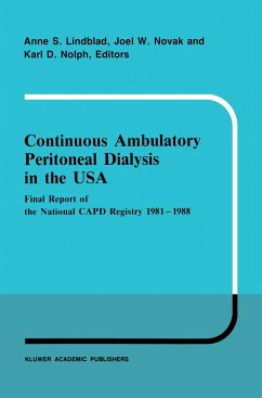 Continuous Ambulatory Peritoneal Dialysis in the USA