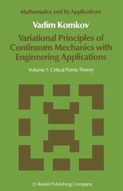 Variational Principles of Continuum Mechanics with Engineering Applications - Komkov, V.
