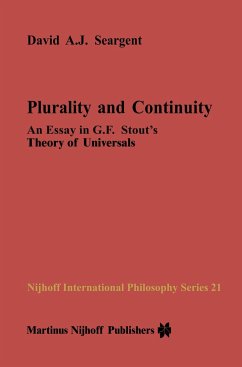 Plurality and Continuity - Seargent, David A.J.