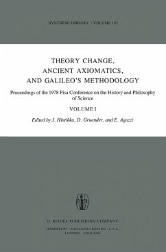 Theory Change Ancient Axiomatics and Galileos Methodology