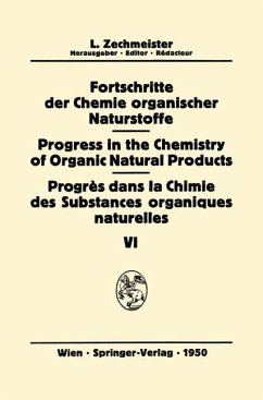 Fortschritte der Chemie Organischer Naturstoffe/Progress in the Chemistry of Organic Natural Products/Progrès Dans la Chimie des Substances Organiques Naturelles