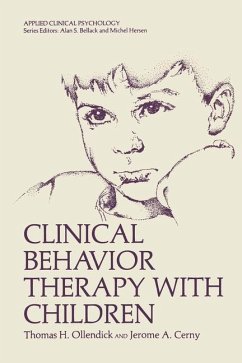 Clinical Behavior Therapy with Children - Ollendick, Thomas H.;Cerny, Jerome A.