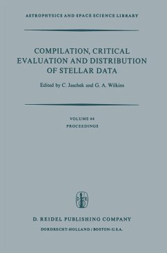 Compilation, Critical Evaluation and Distribution of Stellar Data