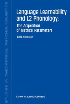 Language Learnability and L2 Phonology - Archibald, J.