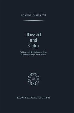 Husserl und Cohn - Klockenbusch, R.