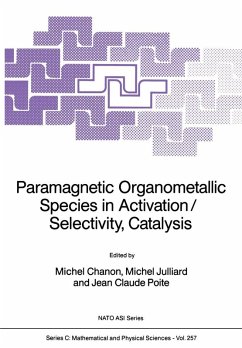 Cover Paramagnetic Organometallic Species in Activation/Selectivity, Catalysis