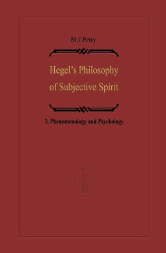Hegel¿s Philosophy of Subjective Spirit
