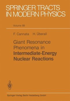 Giant Resonance Phenomena in Intermediate Energy Nuclear Reactions - Cannata, F.;Überall, H.